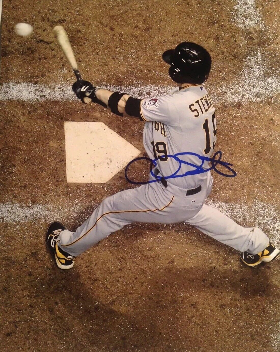 CHRIS STEWART AUTOGRAPH Photo Poster painting PITTSBURGH PIRATES signed 8x10 COA