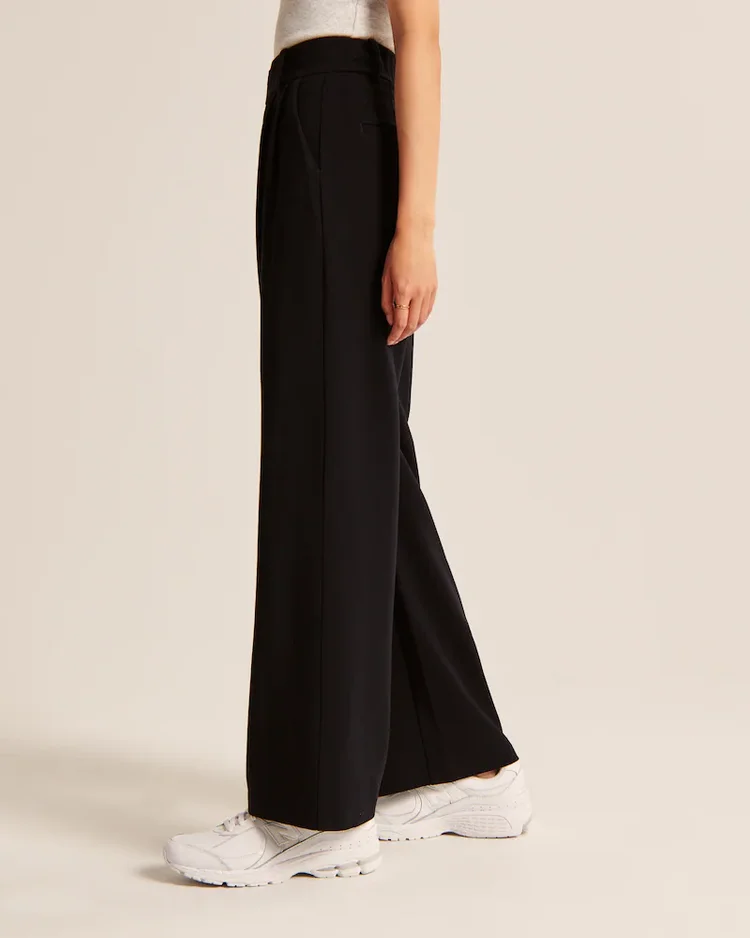 High Waist Tailored Wide Leg Pants (Buy 2 Free Shipping)