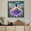 Diamond Painting -DIY Full Round Drill Beach Girls(40*40CM)