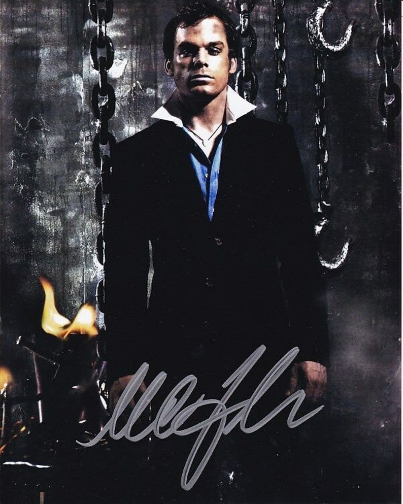 Michael c. hall signed autographed Photo Poster painting