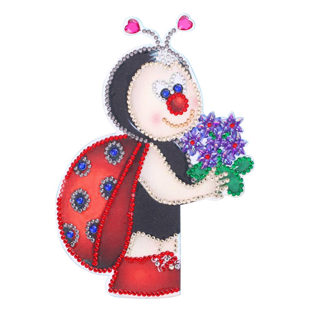 

Ladybug Luminous Switch Decals-DIY Creative Diamond Sticker, 501 Original