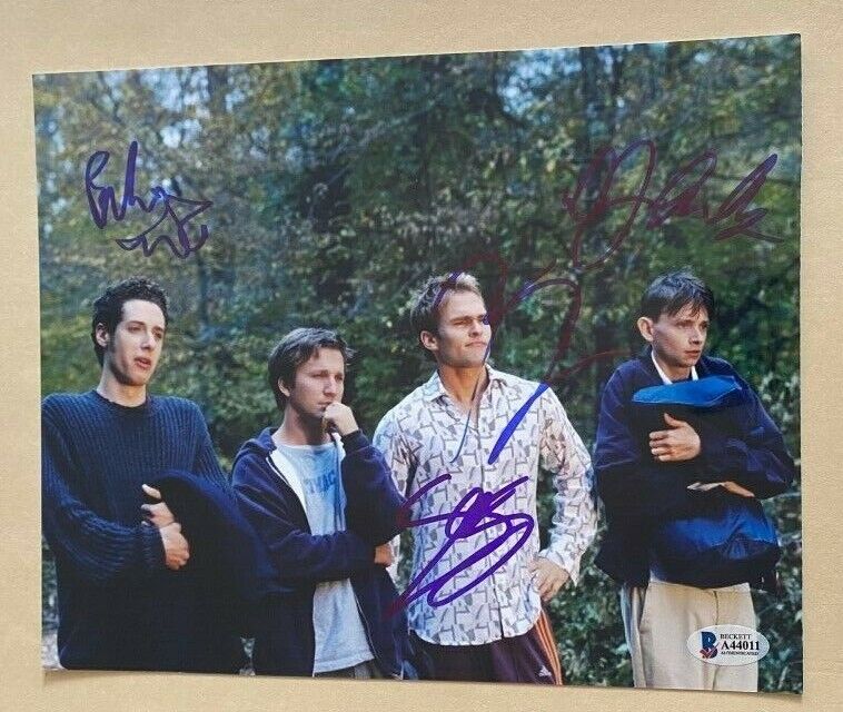 Road Trip Cast signed autographed 8x10 Photo Poster painting Sean William Scott DJ Qualls COA