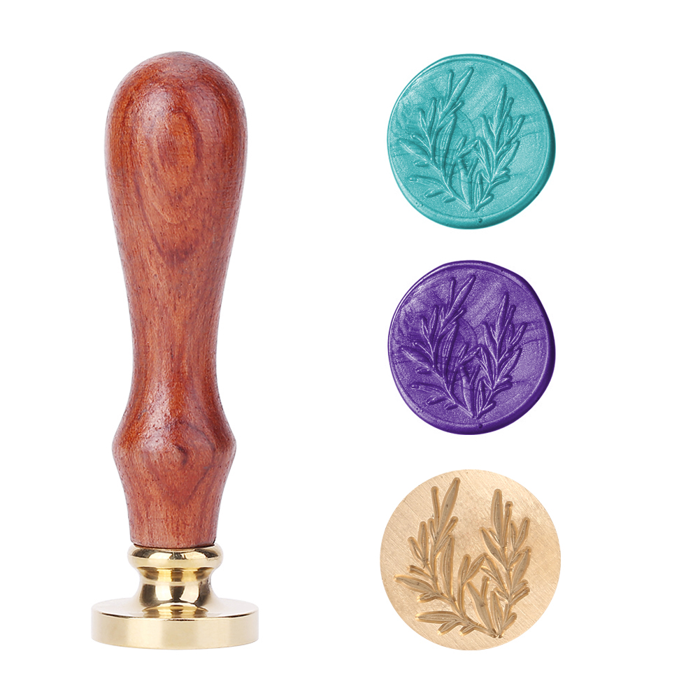 

25MM Plant Plant Pattern Wax Seal, 501 Original