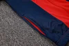 Joyfball 2024/2025 Arsenal Long Zipped Jacket Red Soccer Jersey（Vintage style）