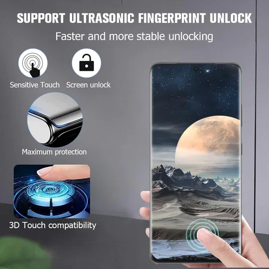 For iPhone 14/15 tempered glass screen protector + quick installation tool