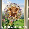 Diamond Painting Ornament Highland Yark Acrylic Pendant DIY Kit 25cm