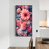 (40*70cm)Flower - Full Round Drill Diamond Painting