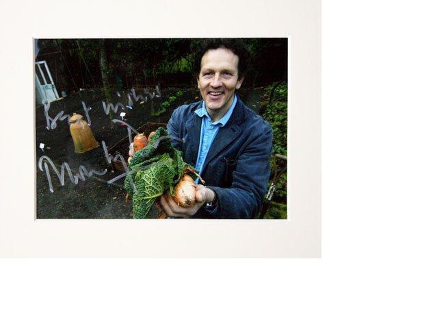 MONTY DON GARDENERS WORLD PP 10X8 MOUNTED SIGNED AUTOGRAPH Photo Poster painting PRINT