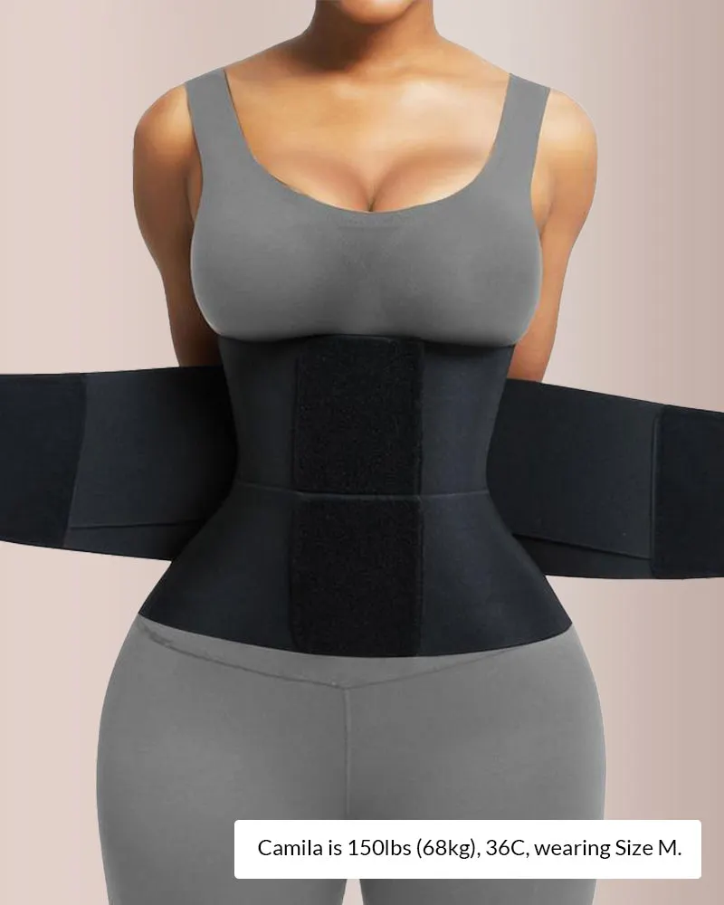 CurveFlex &ndash; Triple Wrap Adjustable Waist Trainer Belt