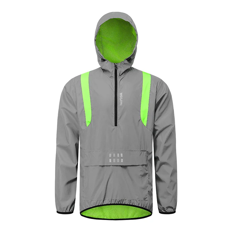 Men's Reflective Cycling Hooded Jacket Hoodies
