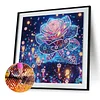 Flowers - Diamond Painting - Partial Special Shaped Drill(Canvas|30*30cm)
