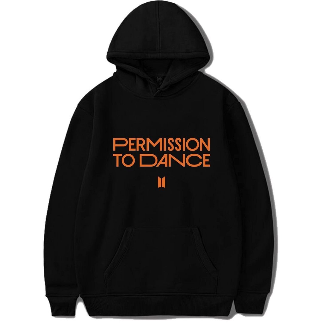 방탄소년단 Permission to Dance casual hoodies