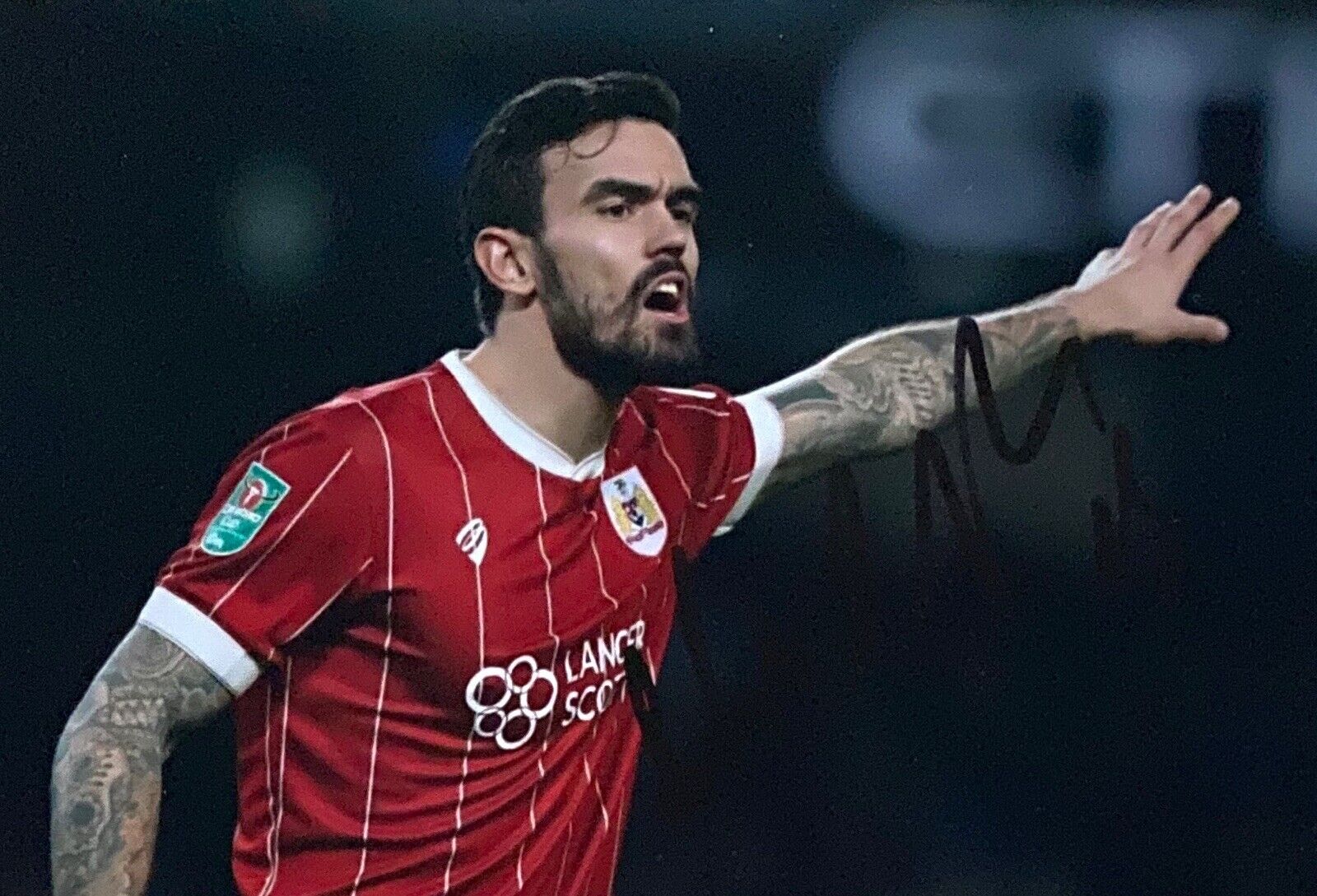 Marlon Pack Genuine Hand Signed 6X4 Photo Poster painting - Bristol City 2