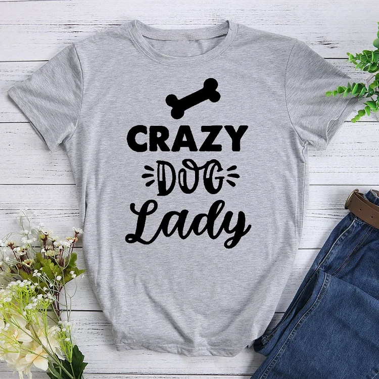 Crazy Dog Lady T-Shirt-012909-CB