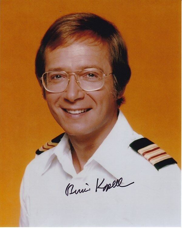 BERNIE KOPELL Signed Autographed THE LOVE BOAT DR. ADAM BRICKER Photo Poster painting