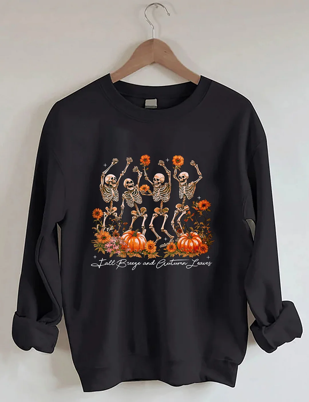 Fall Breeze and Autumn Leaves Sweatshirt