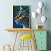 uk.everydayedeals (Limited Stock)Diamond Painting - Full Square - Blue Cat