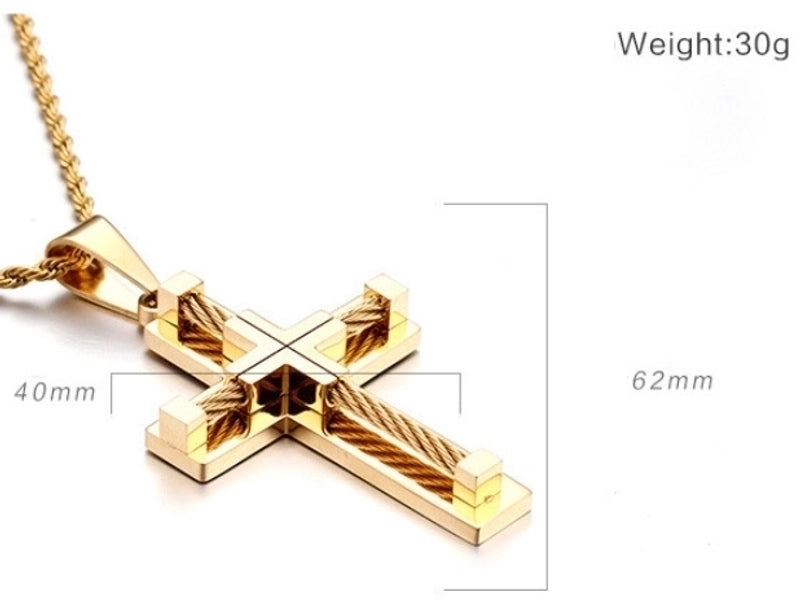 1 Piece Titanium Steel Plating Pendant