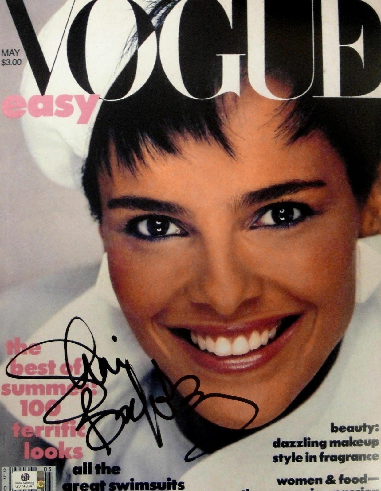 Shari Belafonte Hand Signed Autograph 11x14 Photo Poster painting Sexy Vogue Cover JSA U16344