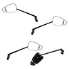 for 15-22mm Handlebars ABS Rearview Mirror EBike & Commuter for Road Safety