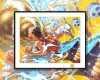 Monkey D. Luffy & Enel Decorative Painting - ONE PIECE - H-TWO Studio