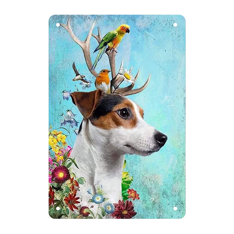 Dog - Vintage Tin Signs/Wooden Signs - 7.9x11.8in & 11.8x15.7in