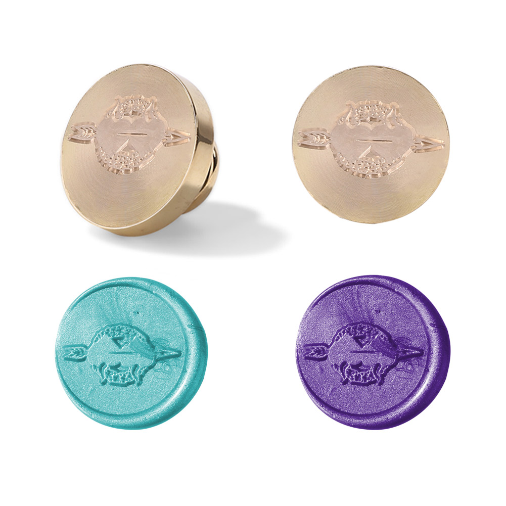 

25MM Couple Love Sealing Wax Stamp Head, 501 Original