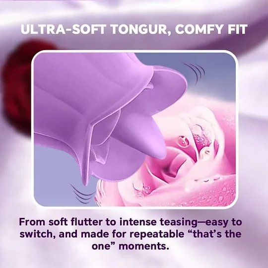 Oral-Like Combo &ndash; Rose & MLEM Tongue Massager