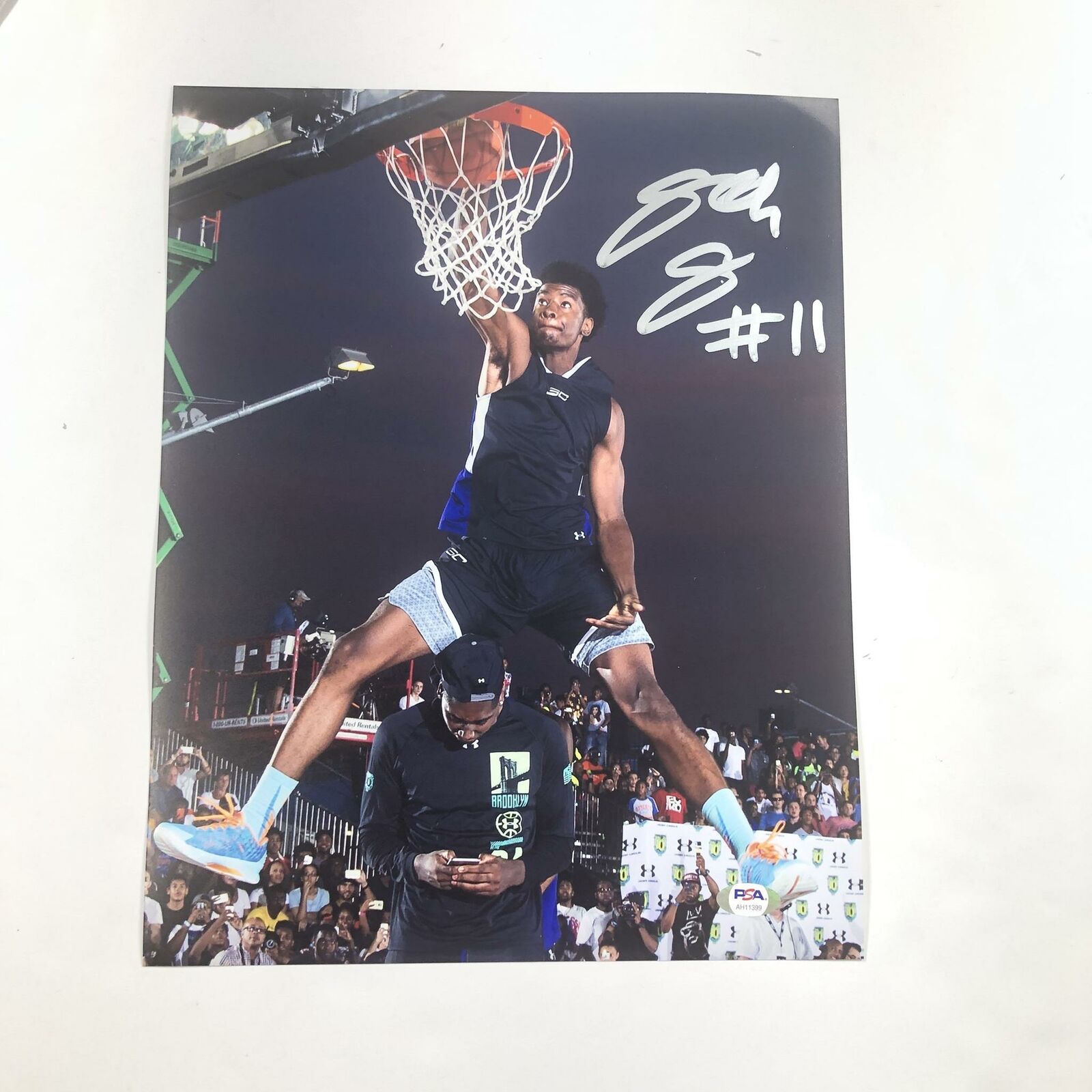 Josh Jackson signed 11x14 Photo Poster painting PSA/DNA Memphis Grizzlies Suns Autographed