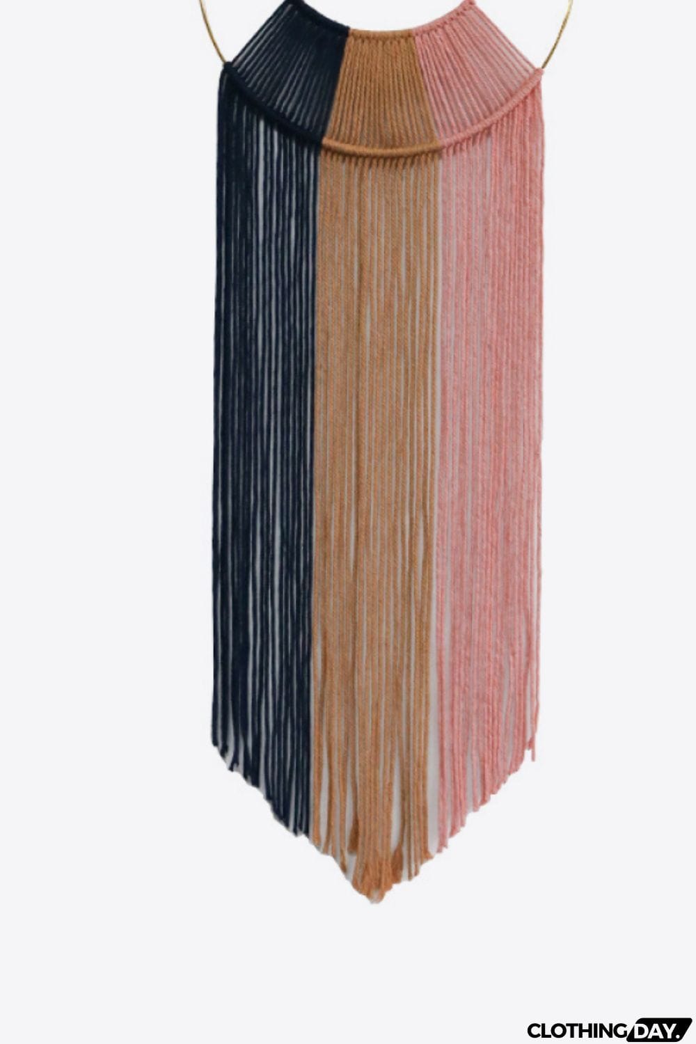 Hoop Fringe Macrame Wall Hanging