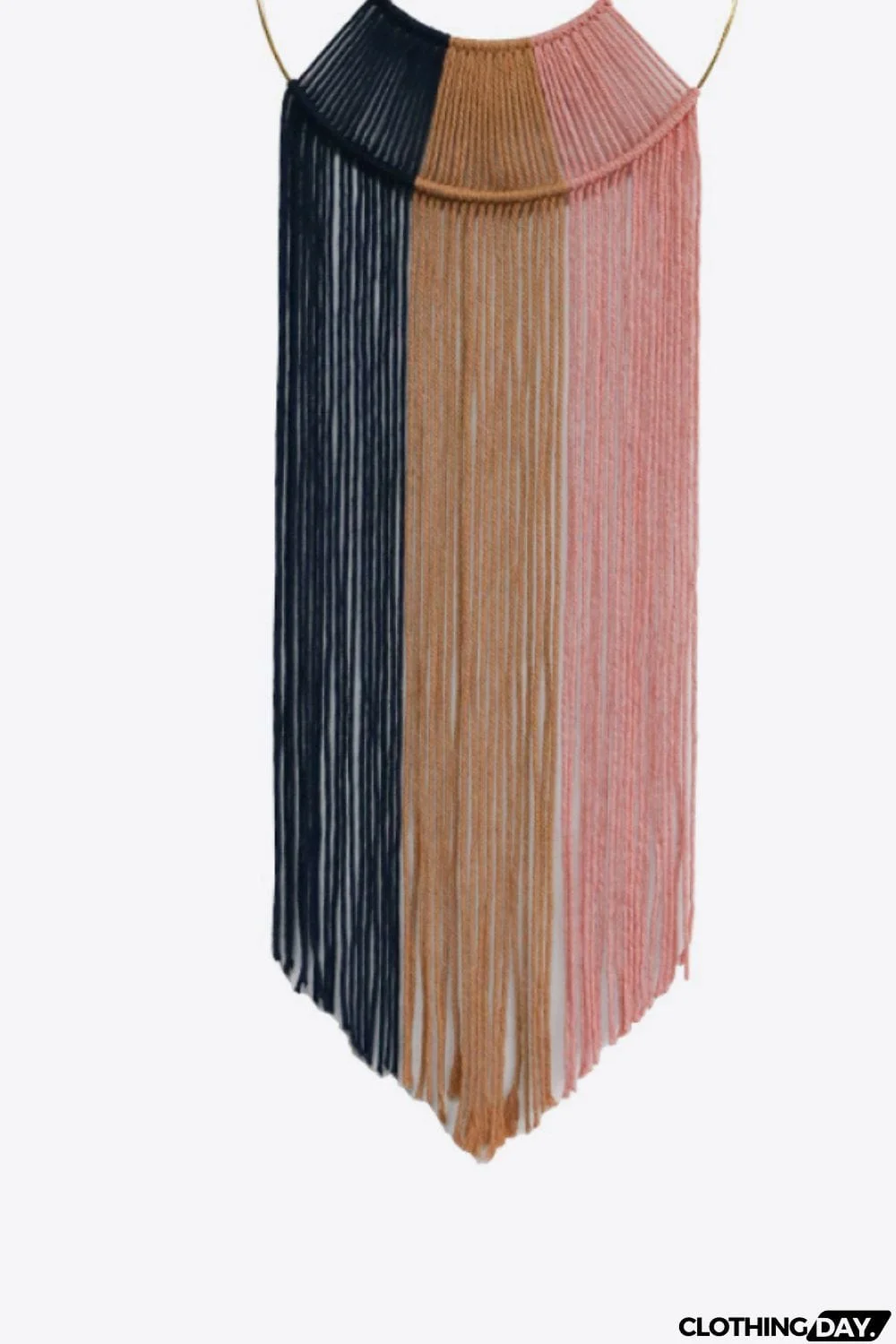 Hoop Fringe Macrame Wall Hanging