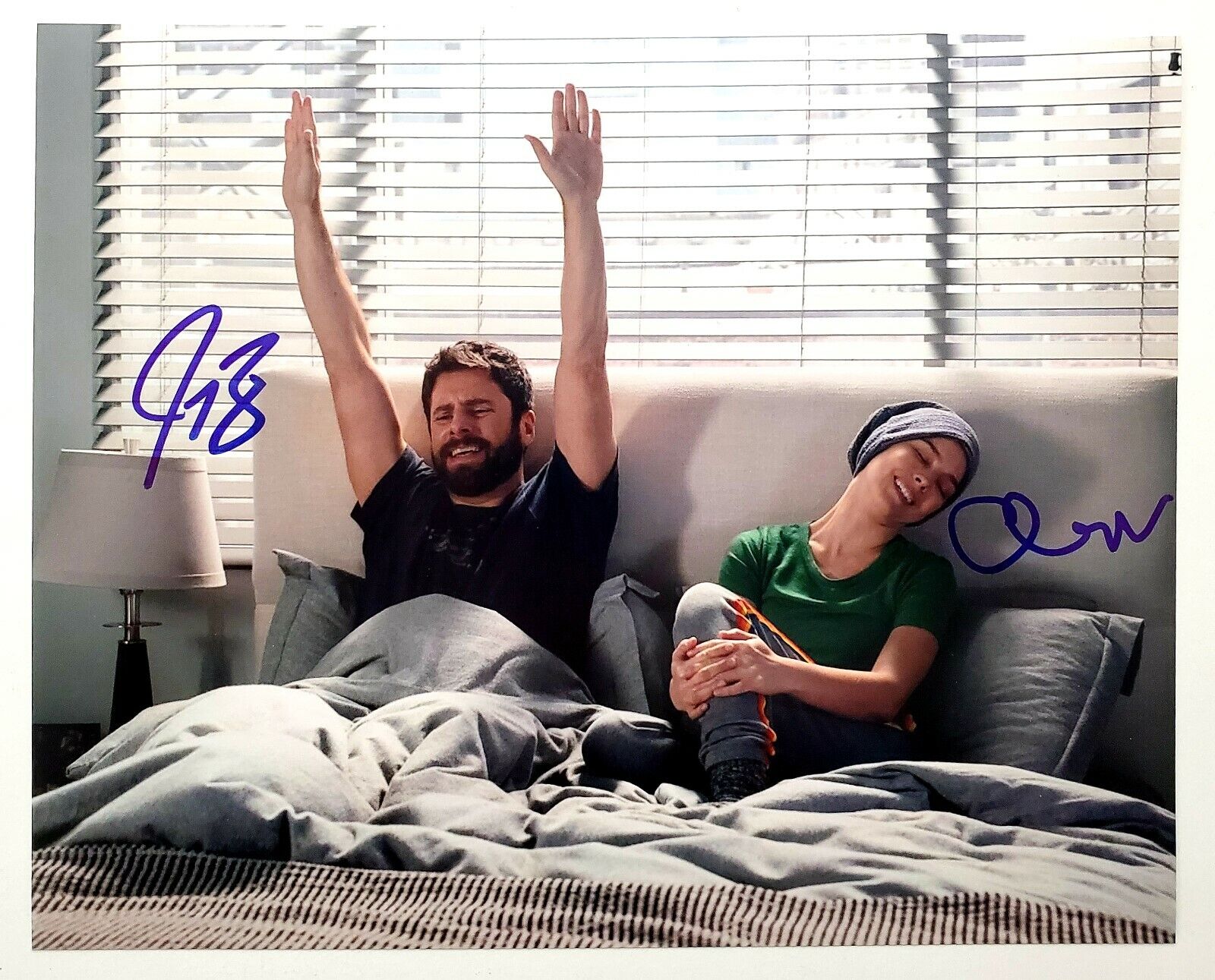 James Roday & Allison Miller Signed A Million Little Things 8x10 Photo Poster painting ABC RAD