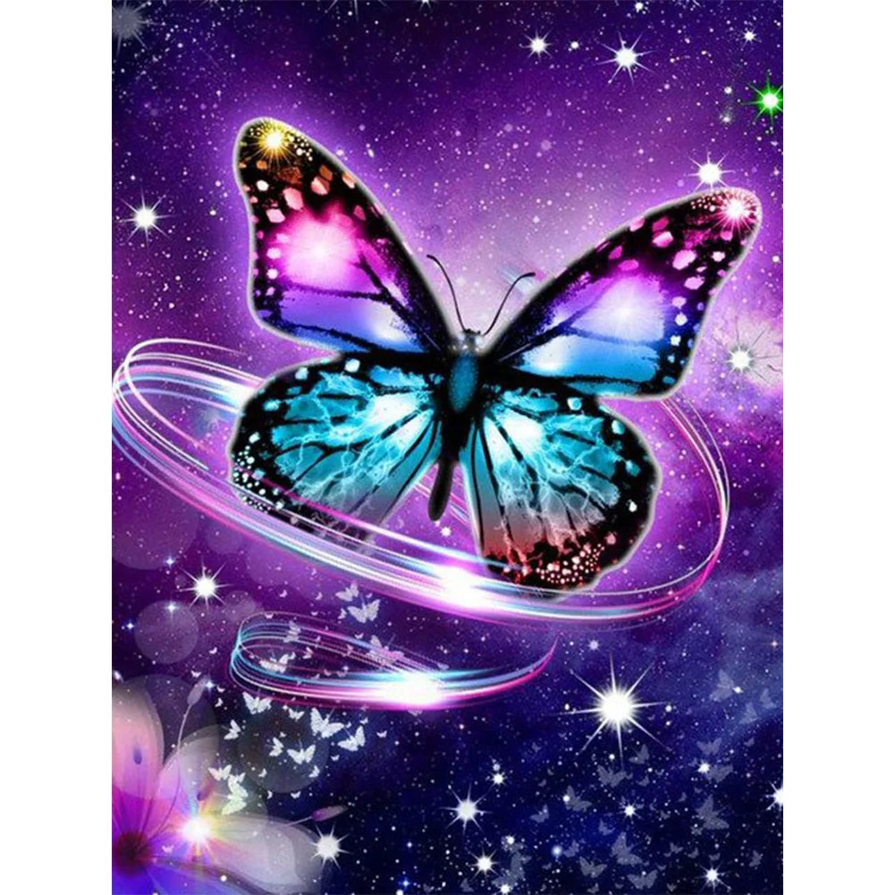 Butterflies DIY Diamond Painting Mosaic Kit Picture