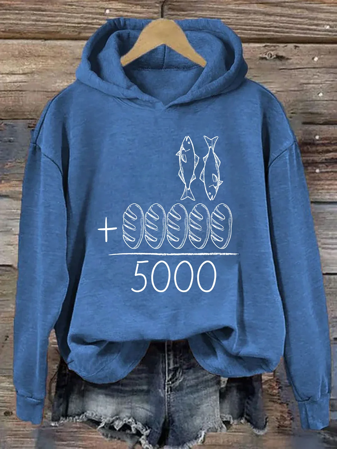 Jesus Feeds The 5000 Hoodie