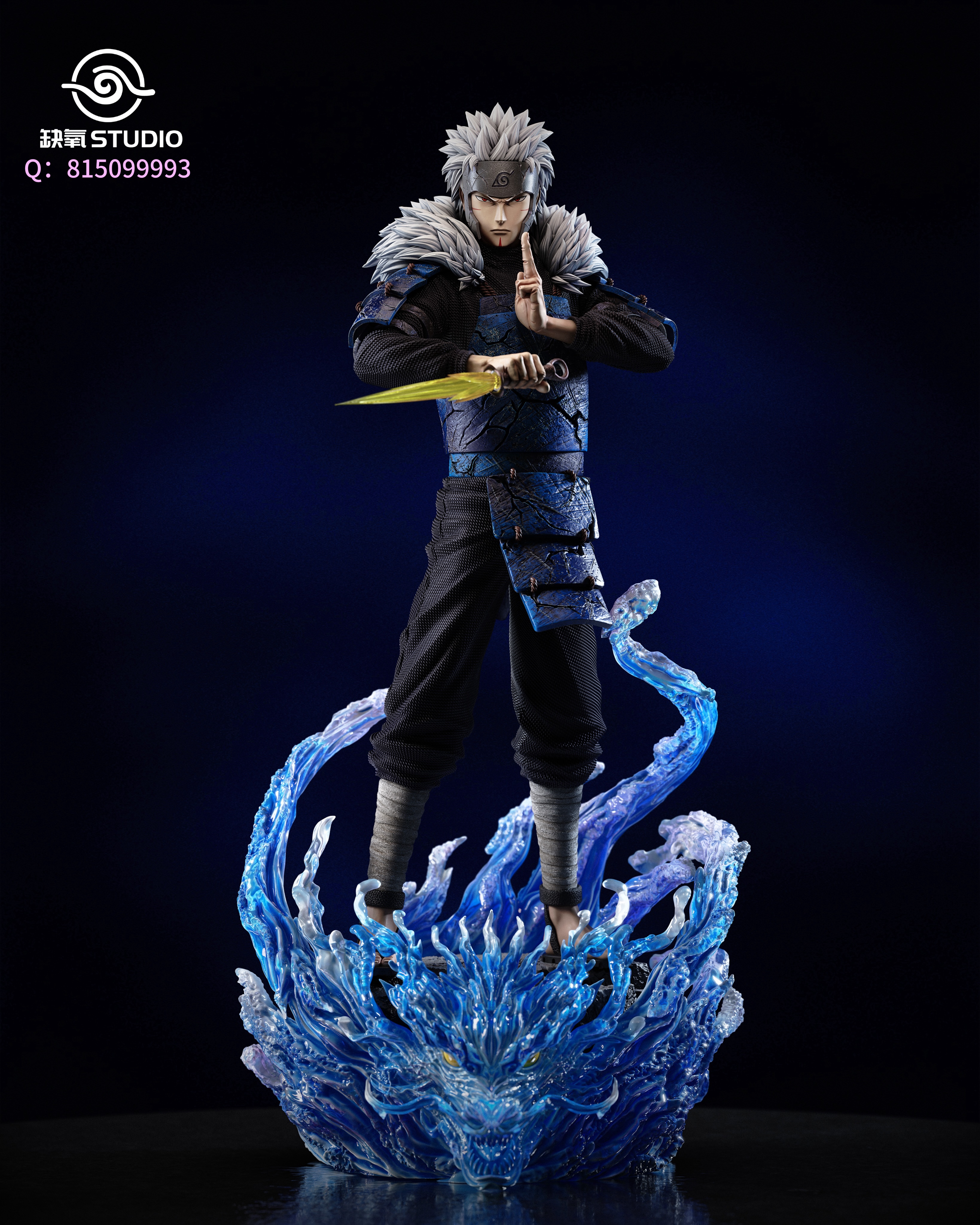 QueYang Studio - Naruto Hokage #1 Tobirama Senju Statue(GK)-