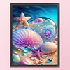 Beach Shells - 11CT Stamped Cross Stitch - 40*50cm