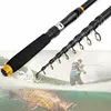 Carbon Fiber Fishing Rod Telescopic Spinning Rod Travel Rod Fishing Accessories