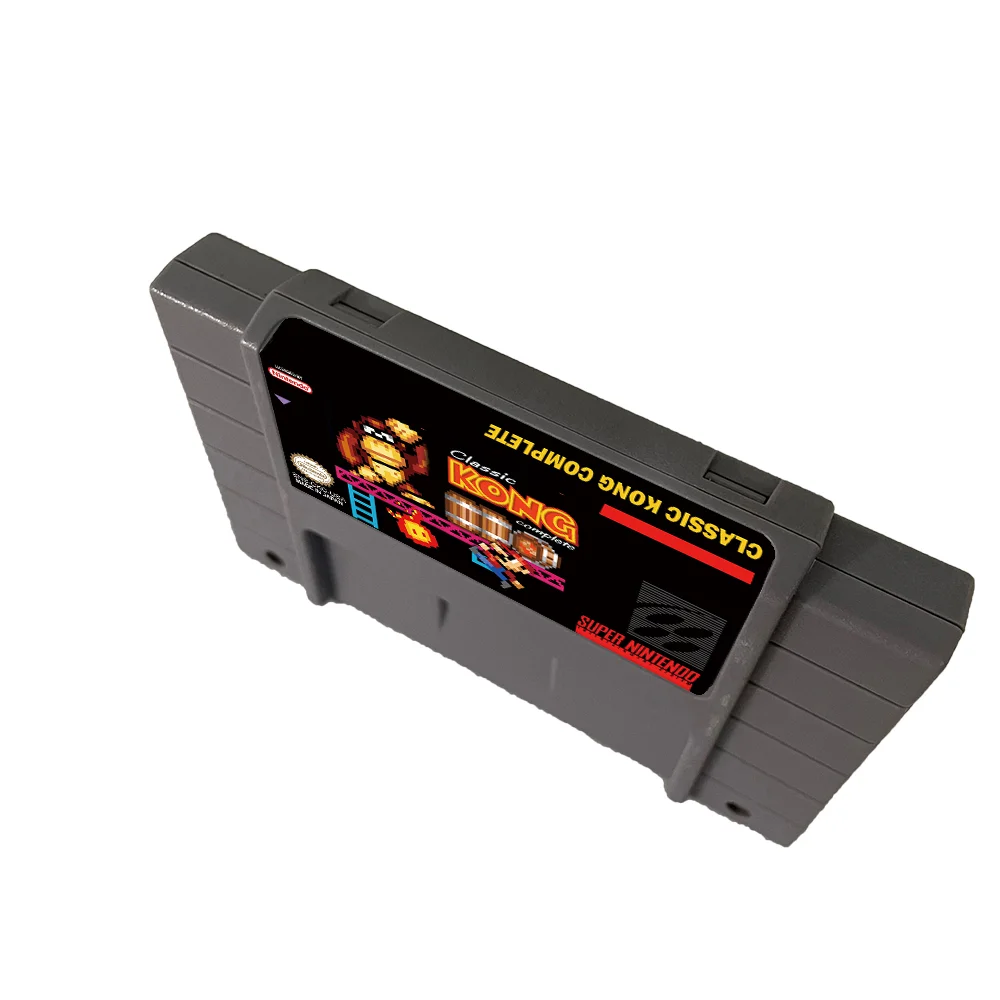 Classic Kong Complete SNES For Super Nintendo Entertainment System - 16 Bit US Version Game Cartridge