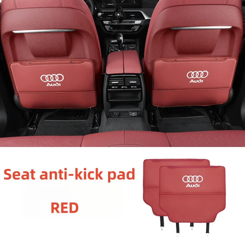 🔥Hot sale🔥Car half bag leather storage anti-dirty anti-kick pad(2PC)