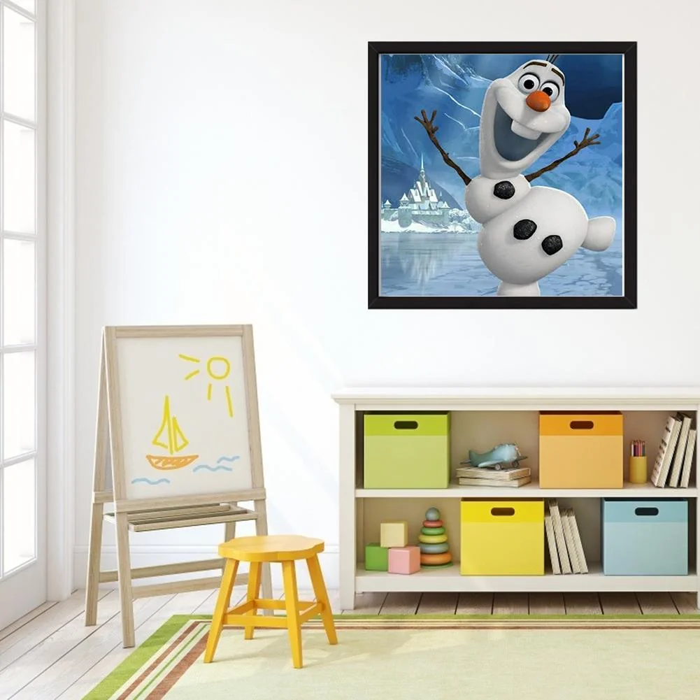 Diamond Painting - Full Round Drill - Olaf(30*30cm)