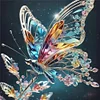 Butterfly-11CT Stamped Cross Stitch 40*40cm/15.75*15.75in tapestrymarket