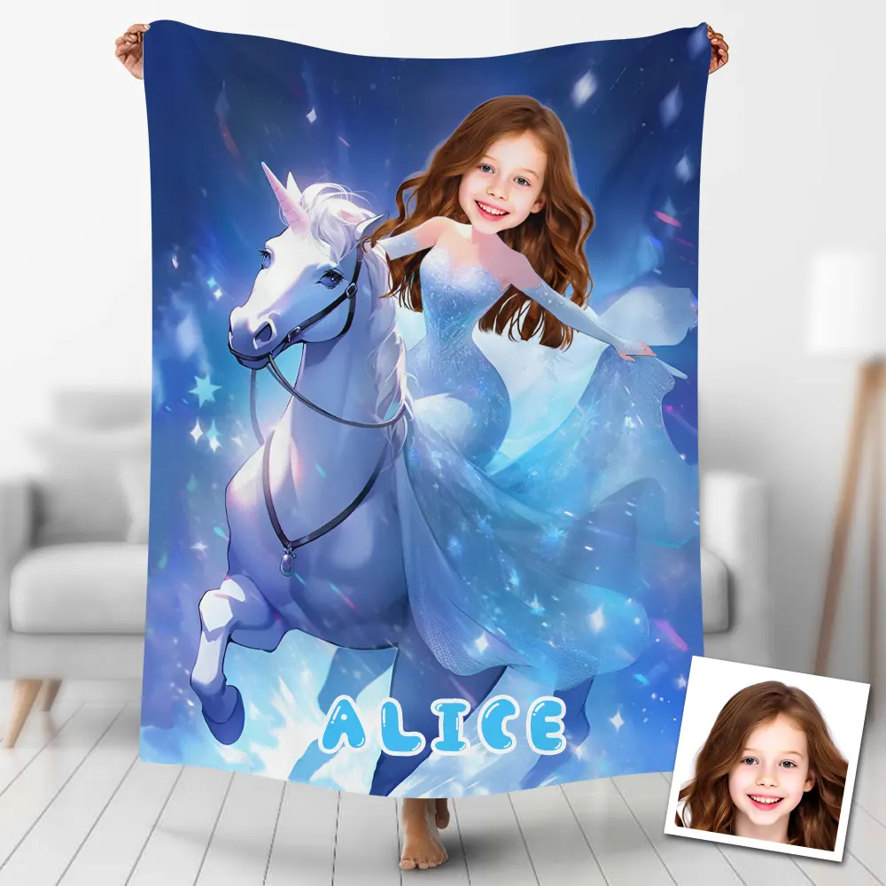 Custom Blanket Personalized Kids Gifts | Makemesurprise&reg;