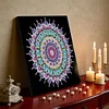 DIY Pearl Painting Mandala for Home Wall Decor with Frame(25x25cm)