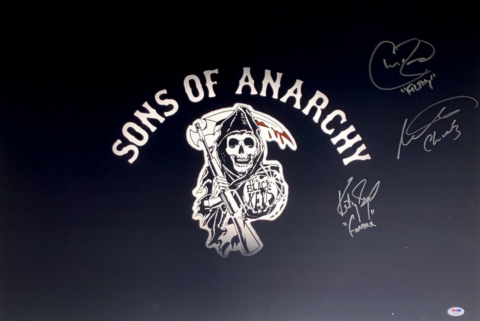 Sons of Anarchy Signed 20x30 Photo Poster painting Katey Sagal +2 PSA W27548