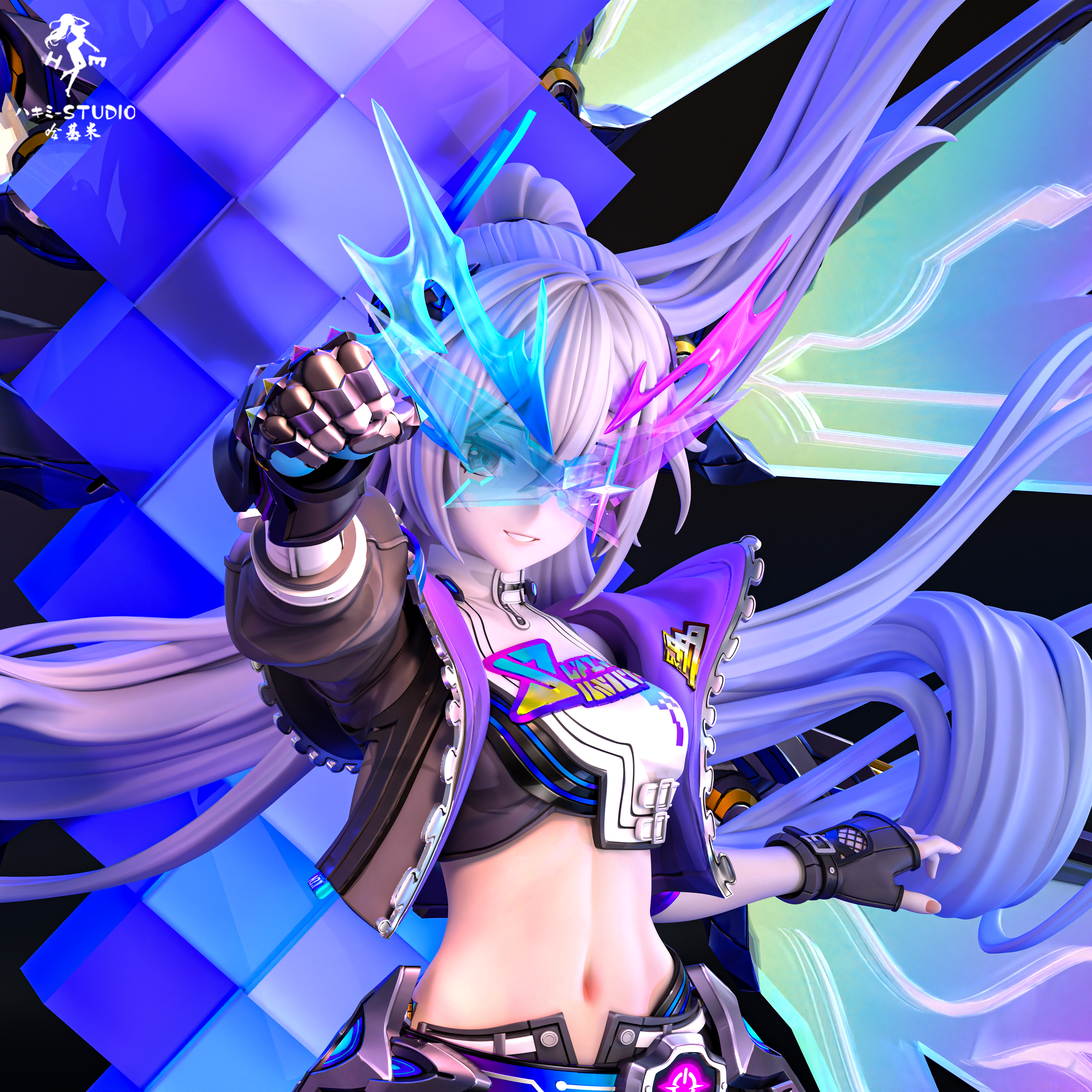 アイドル silverwingtak178 Hakimi Studio - Silver Wolf LV.999 Honkai: Star Rail