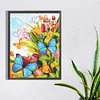Diamond Painting-5D Full Round Drill  Butterfly