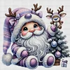 Purple Dryad-11CT Counted Cross Stitch 40*40cm/15.75*15.75in