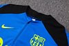 Joyfball 2024/2025 Barcelona Half-Pull Training Suit Blue Football Shirt 1:1 Thai Quality