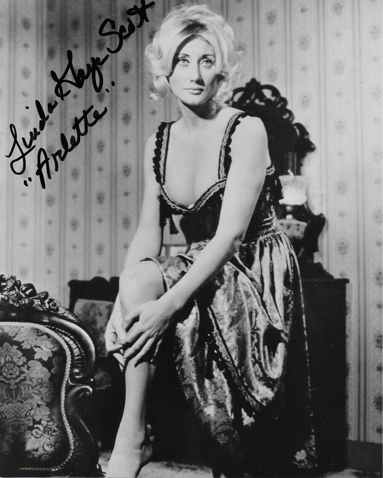 Linda Gaye Scott Westworld Original Autographed 8X10 Photo Poster painting #2