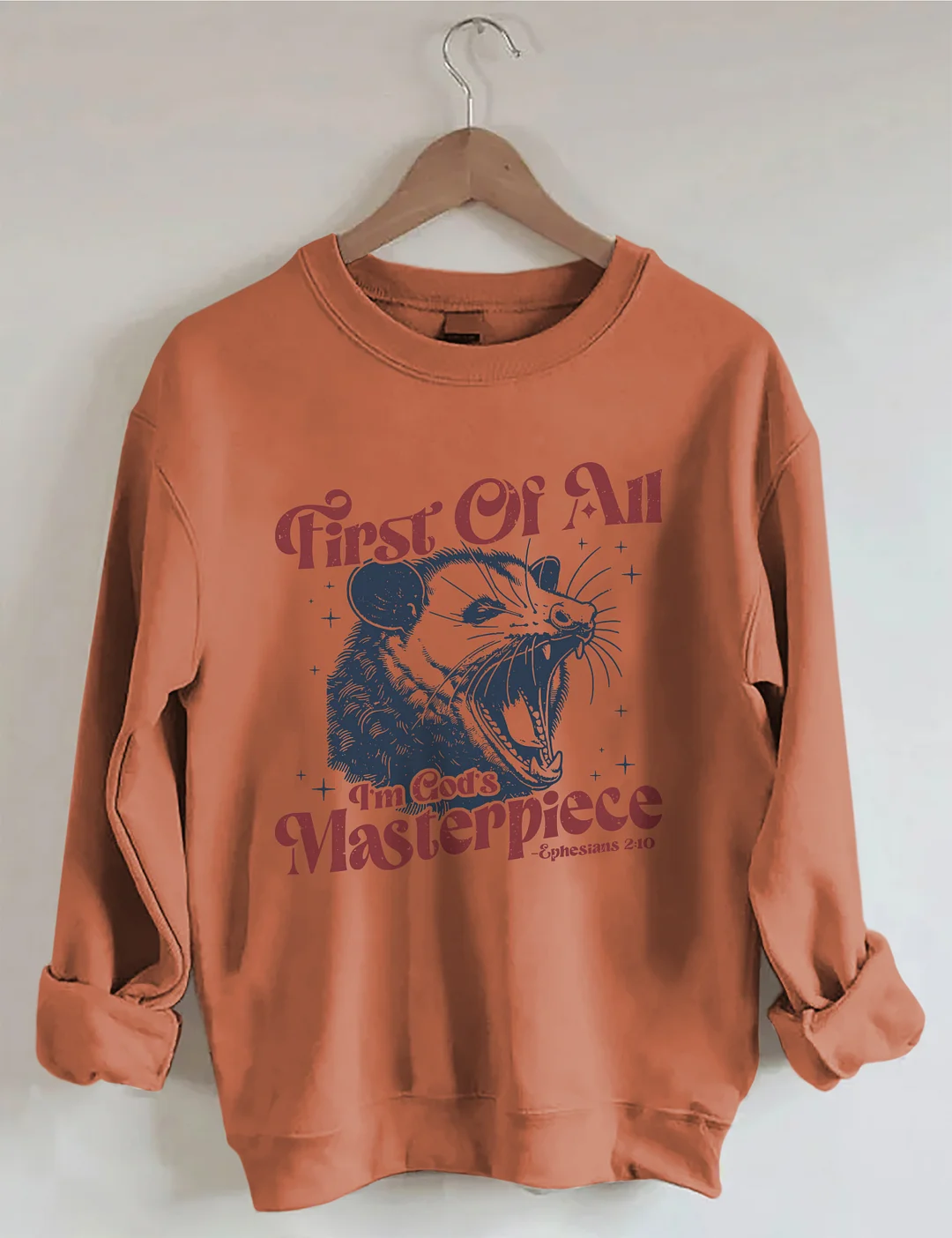  First Of All I'm God's Masterpiece Sweatshirt